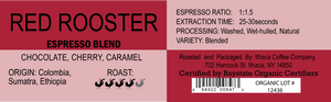 12oz Red Rooster Espresso Blend Organic