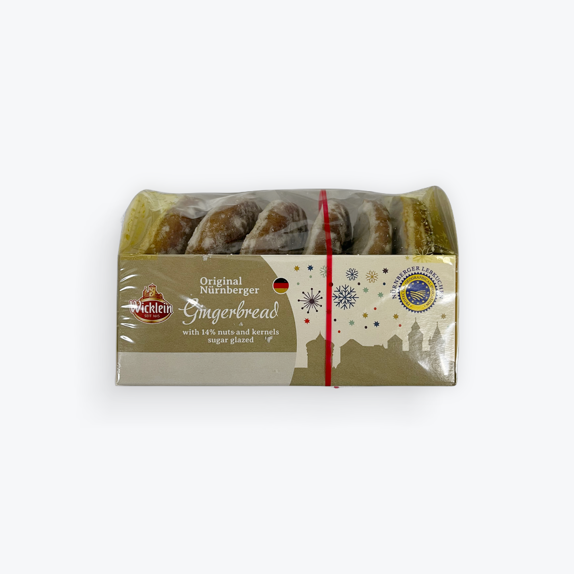 Wicklein Lebkuchen Glazed with Nuts