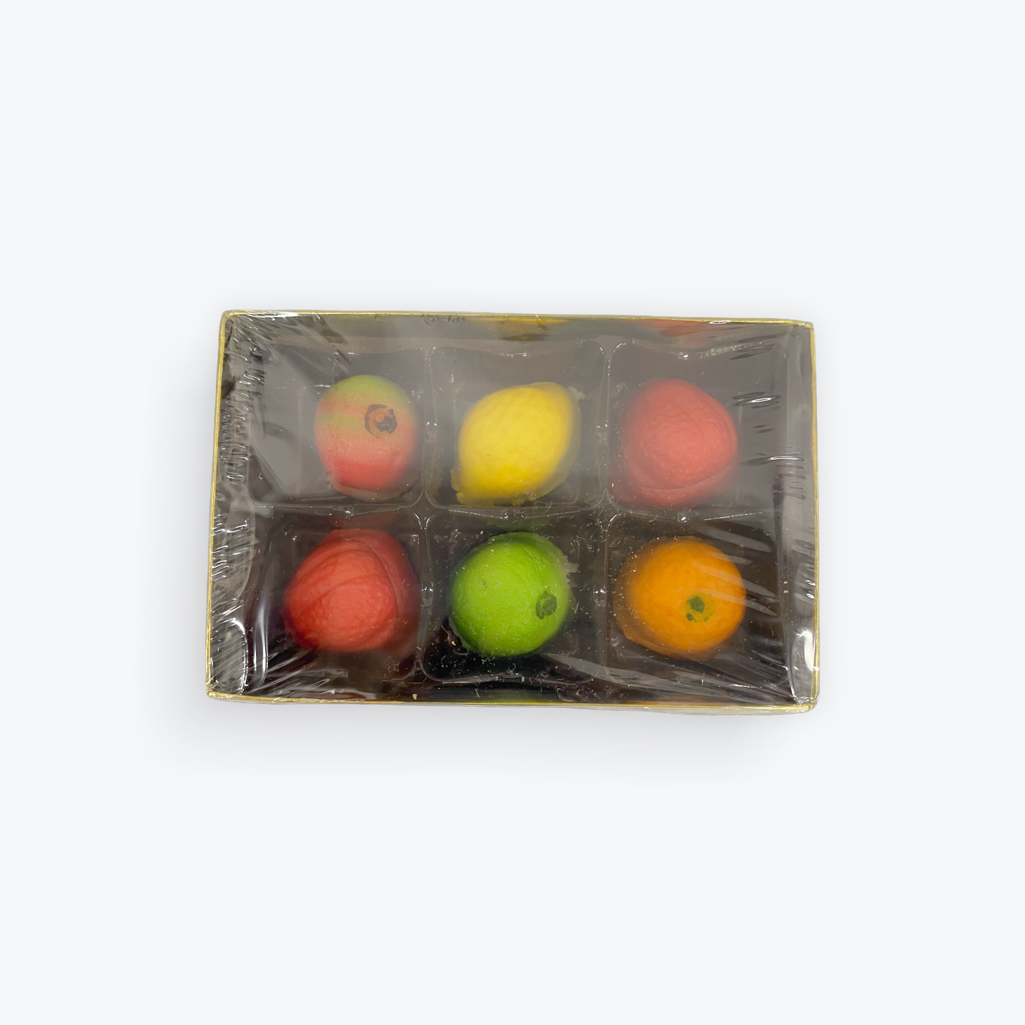 Bergen Marzipan Fruit 6pc
