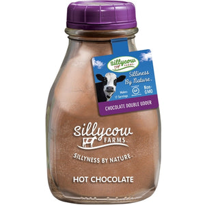 Silly Cow Double Udderly Milk Chocolate Cocoa in a Jar 16.9oz