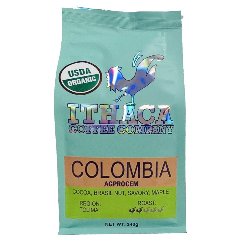 Colombia Valle de Cauca Organic 12 oz Box
