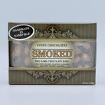 Load image into Gallery viewer, Colts Chocolates Smoked Almond Dark Chocolate Bar 7oz
