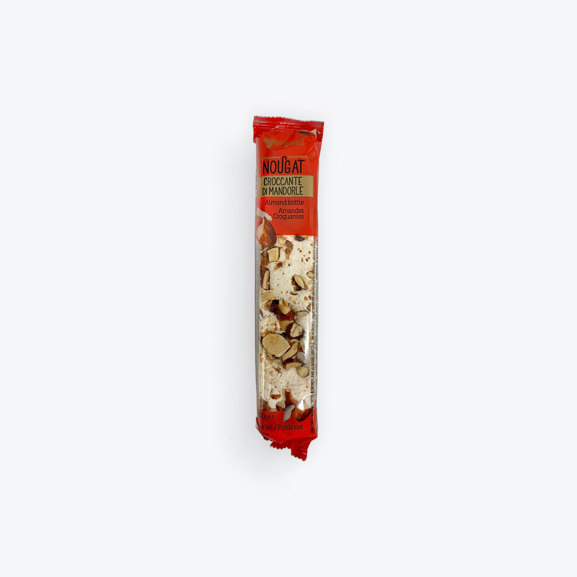Vergani Almond Brittle Nougat