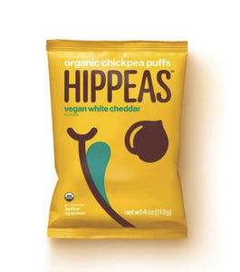 HIPPEAS Vegan White Cheddar Puffs 4oz