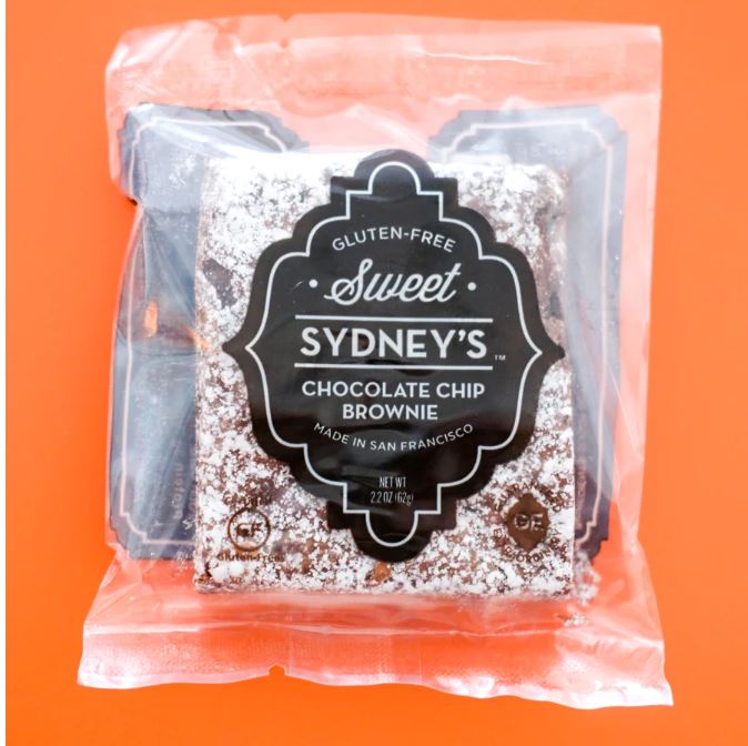 Sweet Sydney's Gluten Free Chocolate Chip Brownie 2.2oz