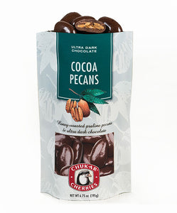 CHUKAR Dark Chocolate Cocoa Pecans 6.75oz Bag