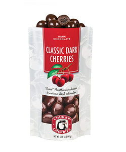 Chukar Cherries Classic Dark Chocolate Cherries 6.75 oz.
