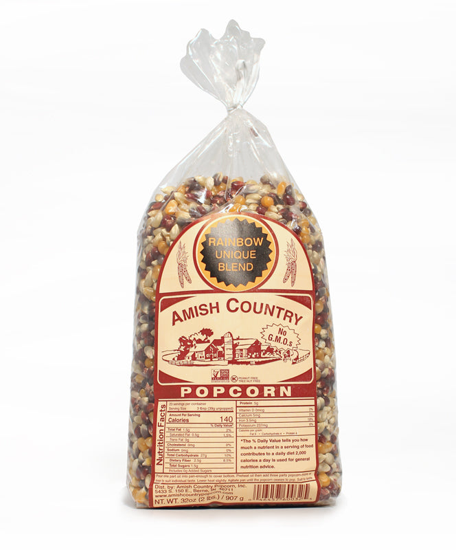 Amish Country Rainbow Popcorn 32oz