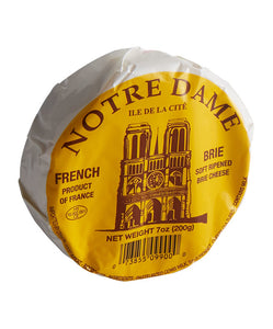 Notre Dame French Baby Brie  7 oz.