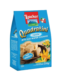 Quadratini Vanilla Wafer Cookies, 8.8oz