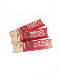 Ithaca Coffee Company Red Rooster Espresso Dark Chocolate Bar