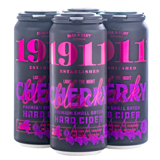 1911 Black Cherry Cider 16 oz.