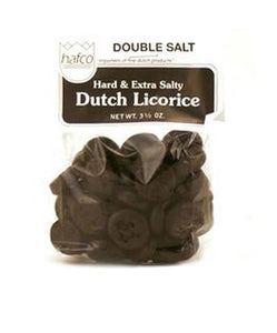 DOUBLE SALT DUTCH LICORIC HARD EXTRA SALTY 3.5OZ