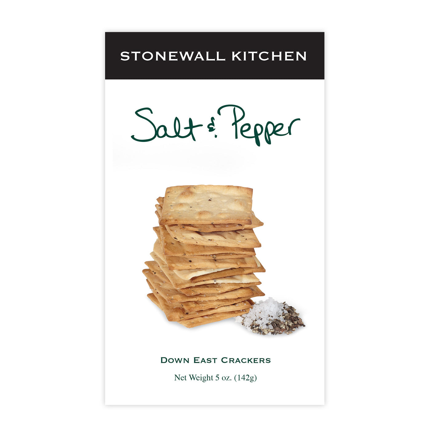 Stonewall Kitchen Salt & Pepper Crackers 5 oz.