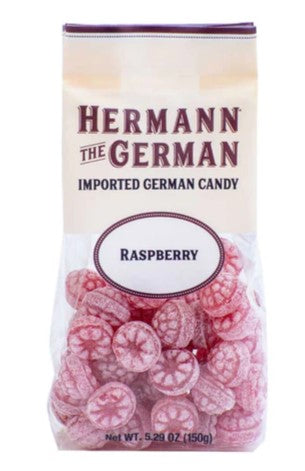 Hermann The German Raspberry Candy 5.29 oz.