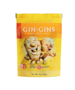 GIN GINS GINGER HARD CANDY THE GINGER PEOPLE