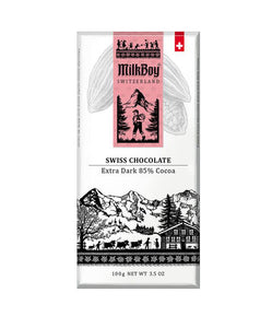 Milkboy Finest Swiss Chocolate Extra Dark 85 % Cocoa