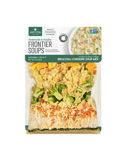 FRONTIER VIRGINIA BROCCOLI CHEDDAR FLAT 4.25 OZ