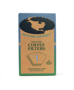 BEYOND GOURMET #1 Unbleached Coffee Filters