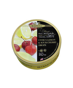 Simpkins Citrus Lemon & Sour Cherry Drops 7oz