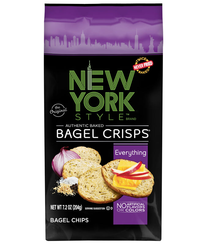 New York Style Everything Bagel Crisps 6oz
