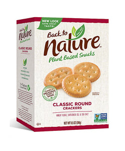 BACK TO NATURE CLASSIC ROUND CRACKERS