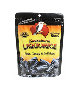 KOOKABURA BLACK LIQUORICE 10 OZ BAG