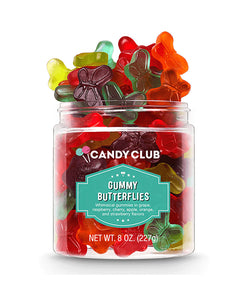 CANDY CLUB GUMMY BUTTERFLIES 8oz