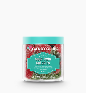 CANDY CLUB SOUR TWIN CHERRIES 7oz