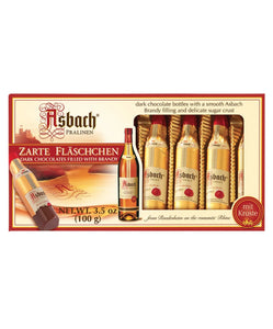 Asbach Zarte Flaschchen Dark Chocolates fill with Brandy 3.5oz