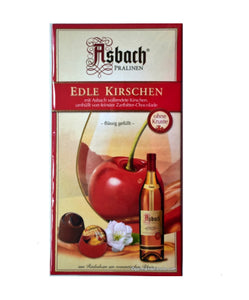 Asbach Prailine Brandy Cherries 3.5oz Box