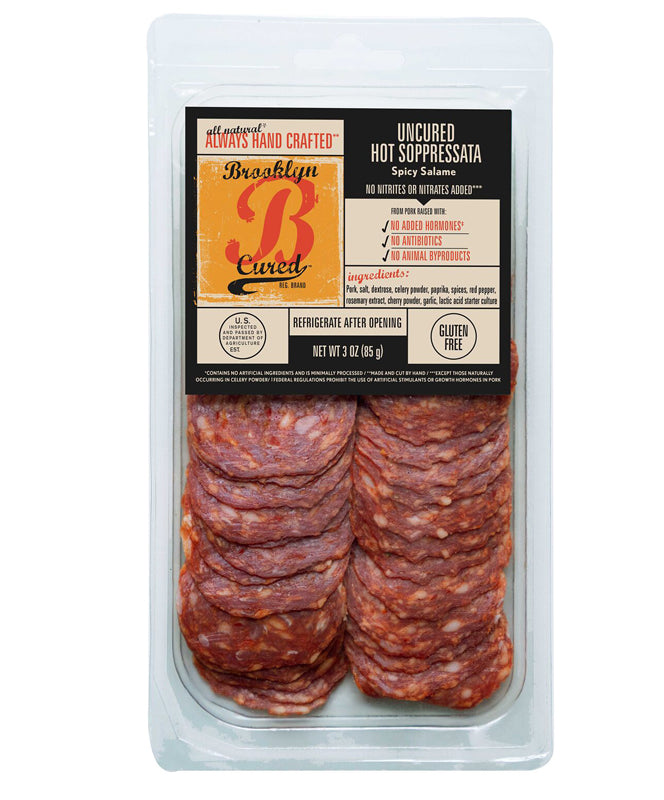 Brooklyn Cured Hot Soppressata 3 OZ.