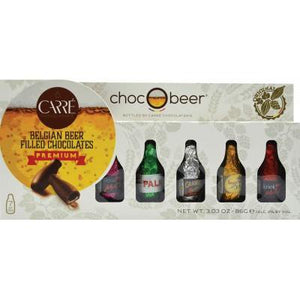 Chocolaterie Carré Chocobeer 7-Piece Belgian Beer Filled Chocolates Gift Set