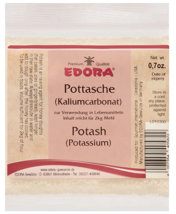 Edora Potassium Carbonate .6oz