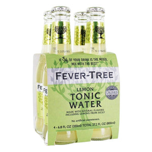 Fever Tree Lemon Tonic Water 6.8oz Bottles