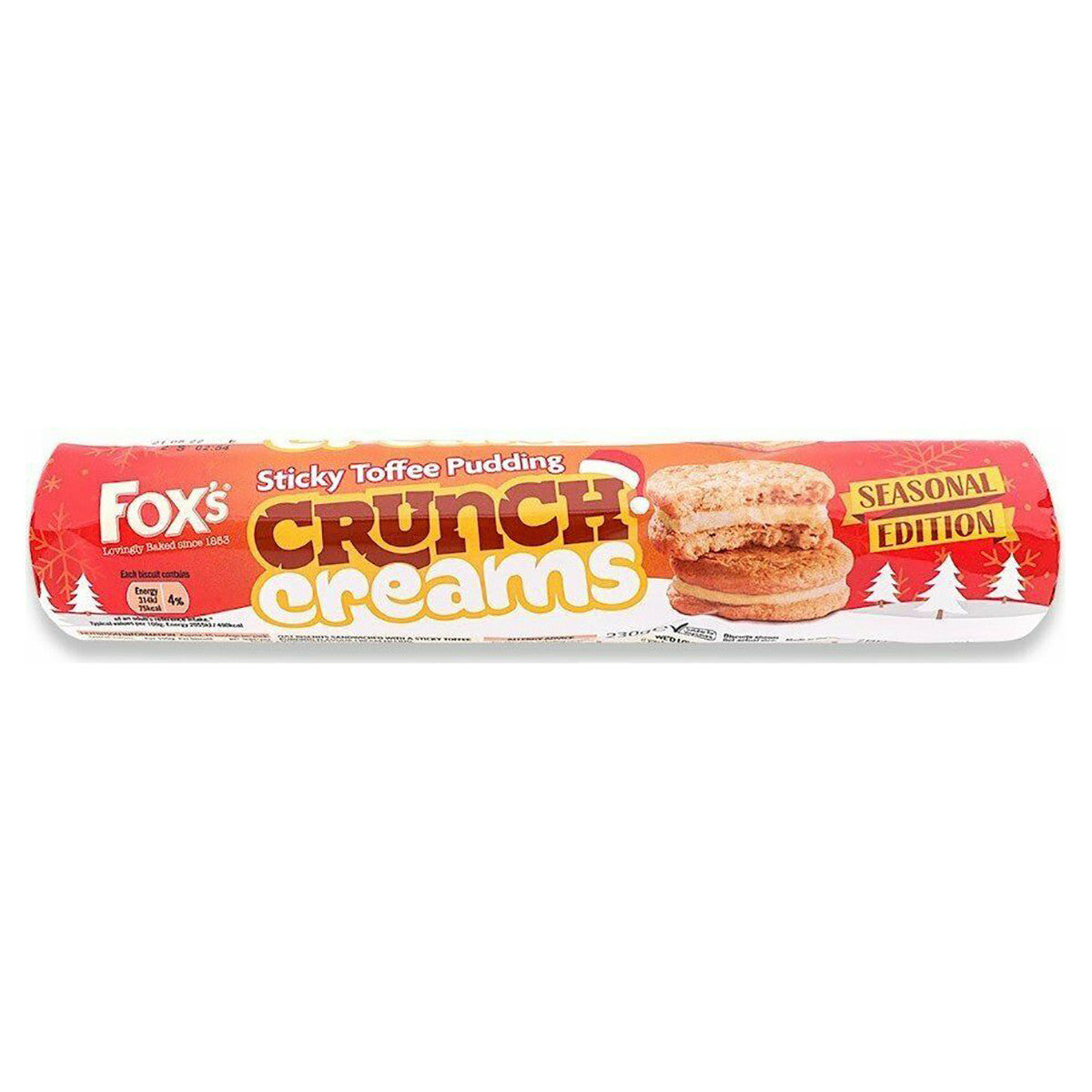 Fox's Crunch Creams Sticky Toffee Pudding Biscuits 7.05oz