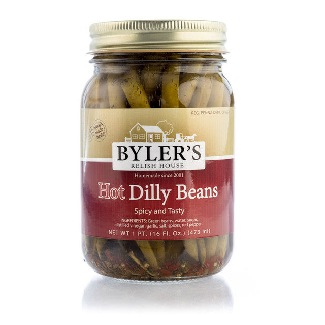 Byler's Relish House Hot Dilly Beans 16oz