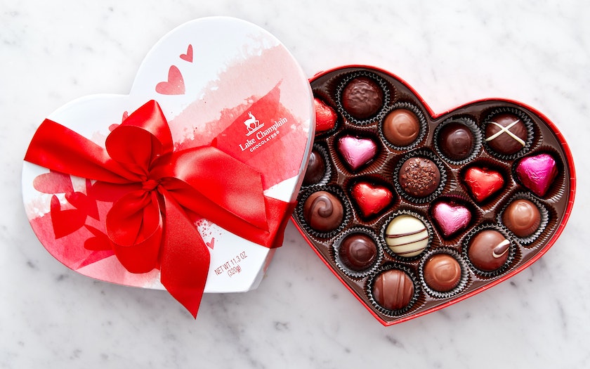 Lake Champlain Grand Valentine Chocolate Heart Box