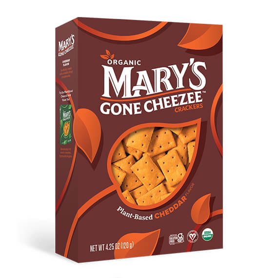 Mary's Gone Cheezee Organic Crackers 4.25oz