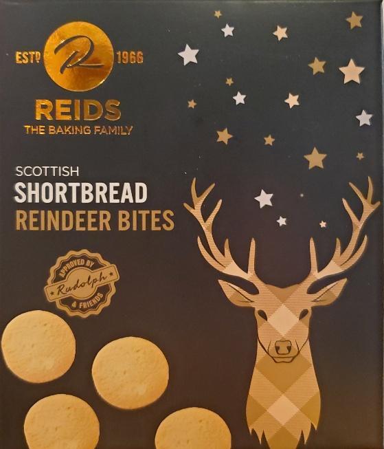Reids Scottish Shortbread Reindeer Bites 5.3oz