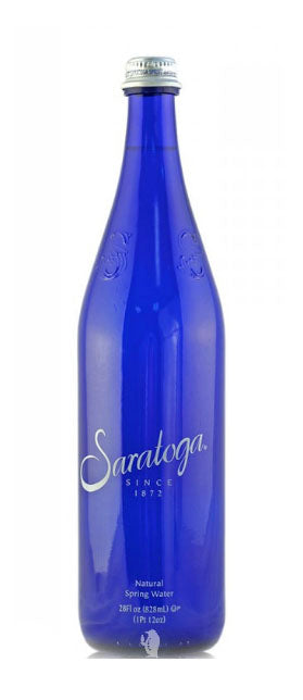 Saratoga Sparkling Water 12 oz. Bottle