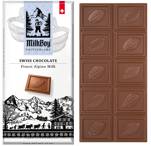 MilkBoy Finest Swiss Chocolate Alpine Milk