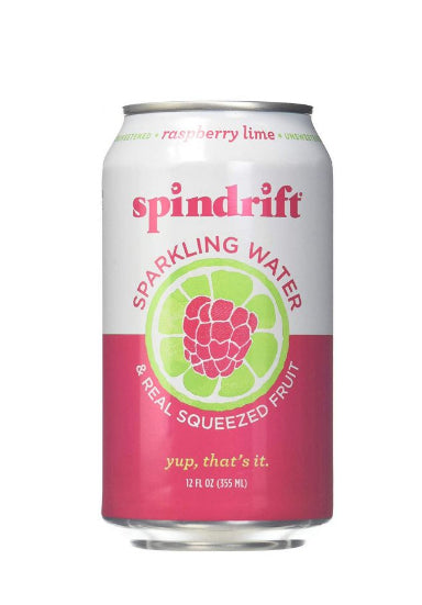 SPINDRIFT RASPBERRY 12OZ