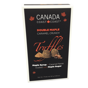 Canada Coast to Coast Double Maple Caramel Crunch Truffles 150g