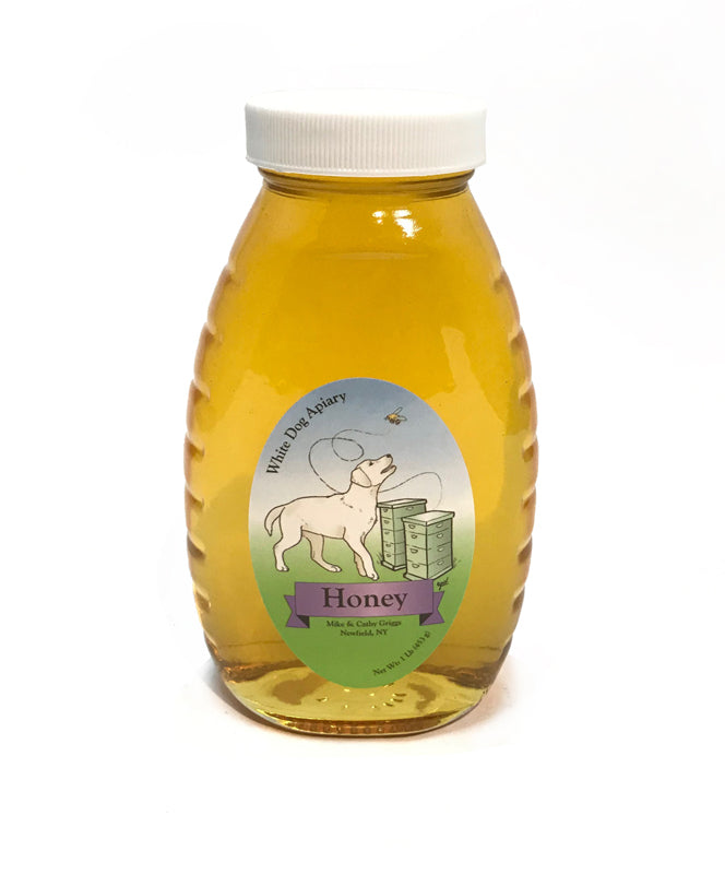 WHITE DOG APIARY Honey Jar 1LB