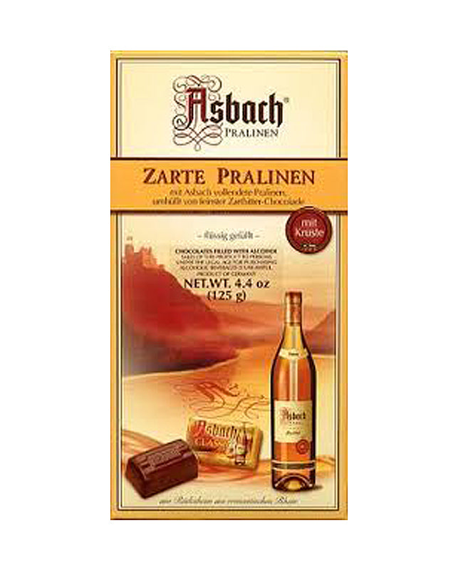Asbach Brandy Filled Chocolates 4.4oz