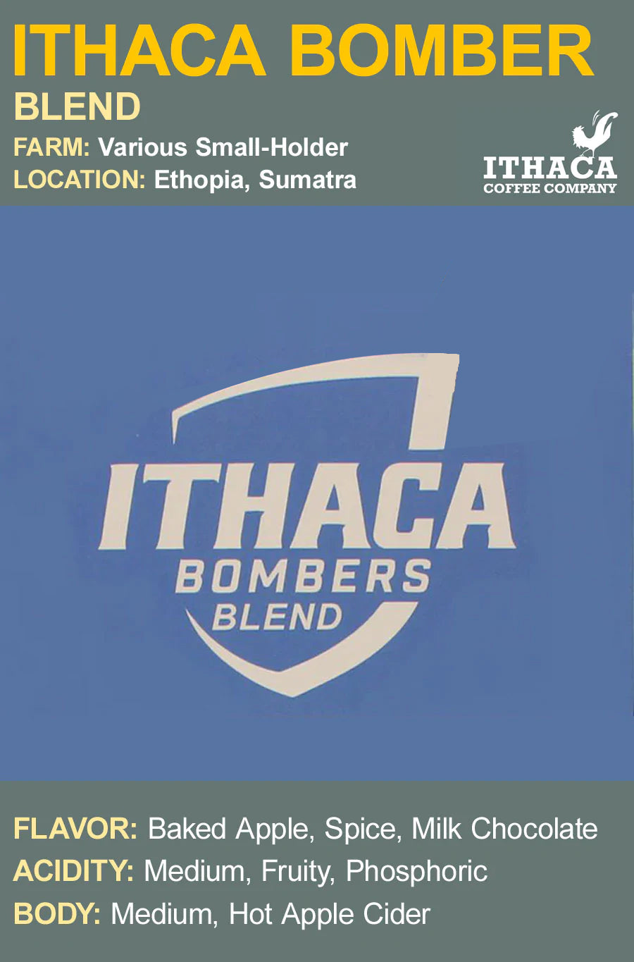 Ithaca Bomber Blend (bulk)