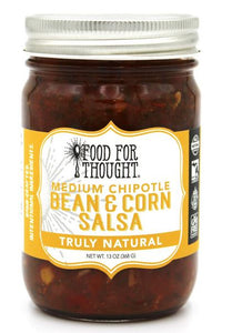 FOOD FOR THOUGHT Medium Chipotle Bean & Corn Salsa