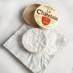 Load image into Gallery viewer, Le Chatelain Camembert 8oz wheel
