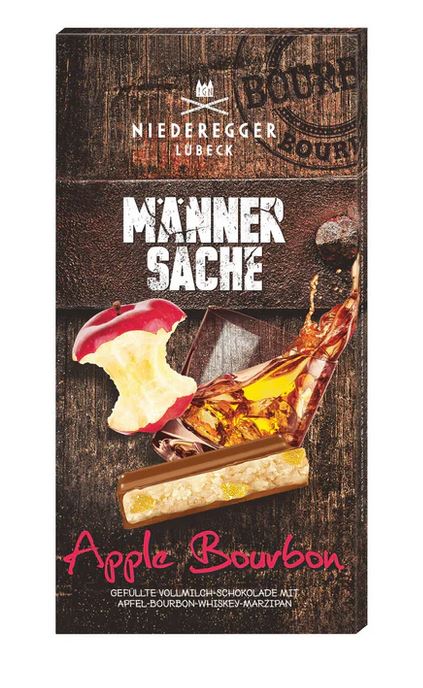 NIEDEREGGER Apple Bourbon Marzipan Bar 3.8oz